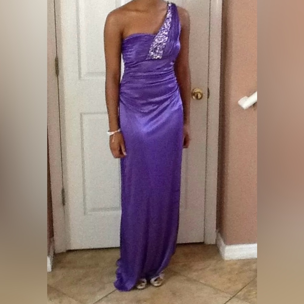 Jodi Kristopher maxi prom dress